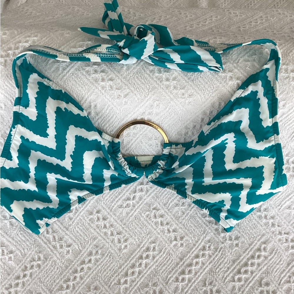 Milly Cabana bikini top sz M NWT